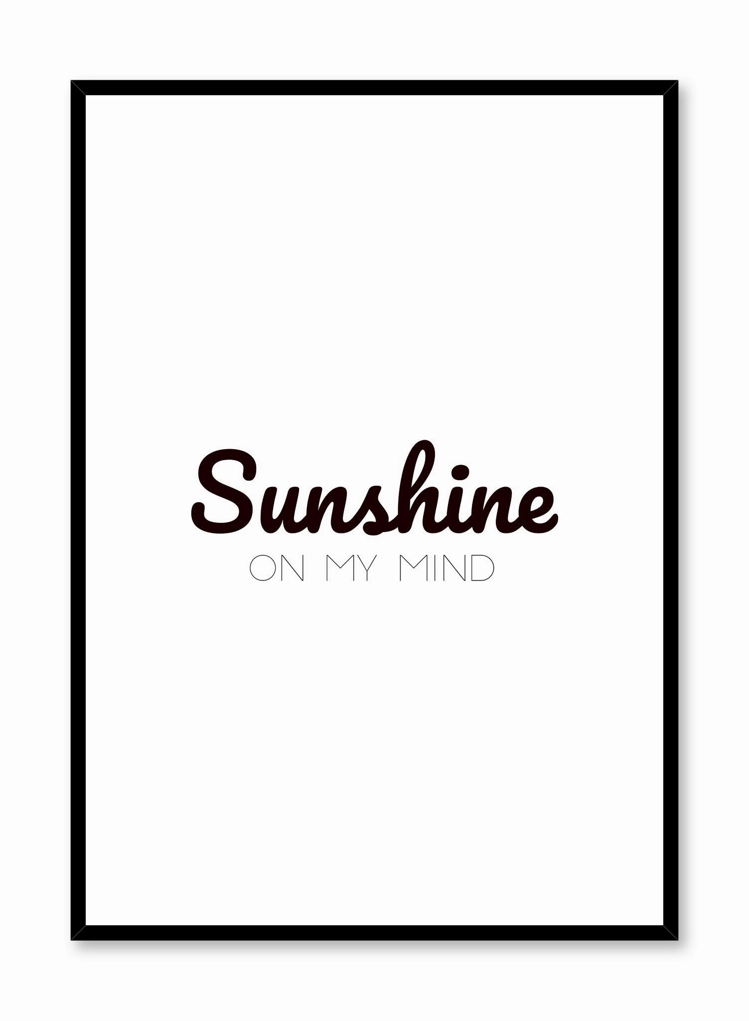 Sunshine, Posterpop culture themed posters
