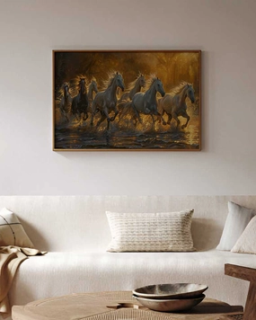Surya Sankraman' Twilight energy and determination Vastu Wall Art - 24" x 36"nordic style wall decor