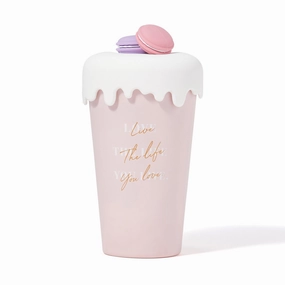Sweets Tumbler Pinkglass cups ,personalized mugs 