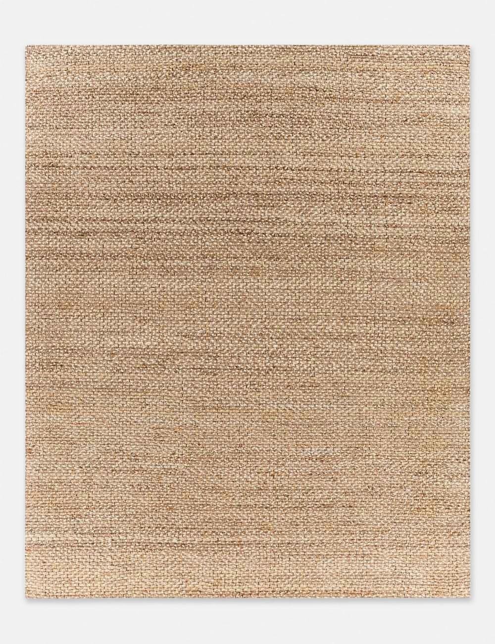 Tadeo Handwoven Jute Rugmodern color block patchwork rug