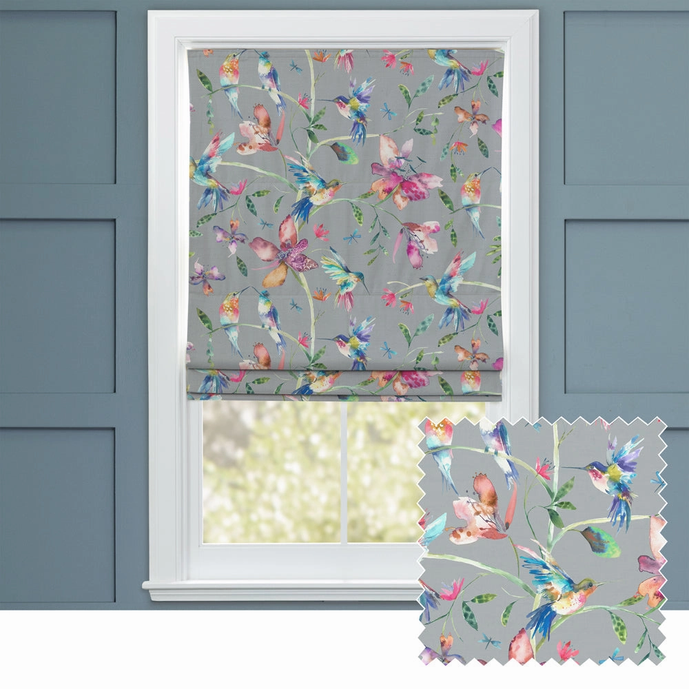 Tafuna Printed Cotton Made to Measure Roman Blinds Robins Egghome decor ,wall decor 