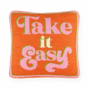 Take It Easy Needlepoint Pillowbedding sets ,throw blankets 
