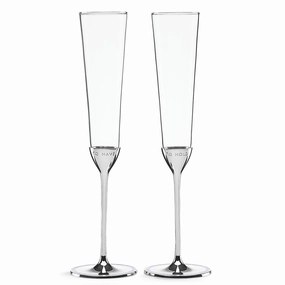 Take The Cake 2-Piece Champagne Flute Setvalentine's day decorations ,valentine's centerpiece 
