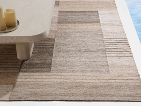 Talia Performance Rugmodern color block patchwork rug