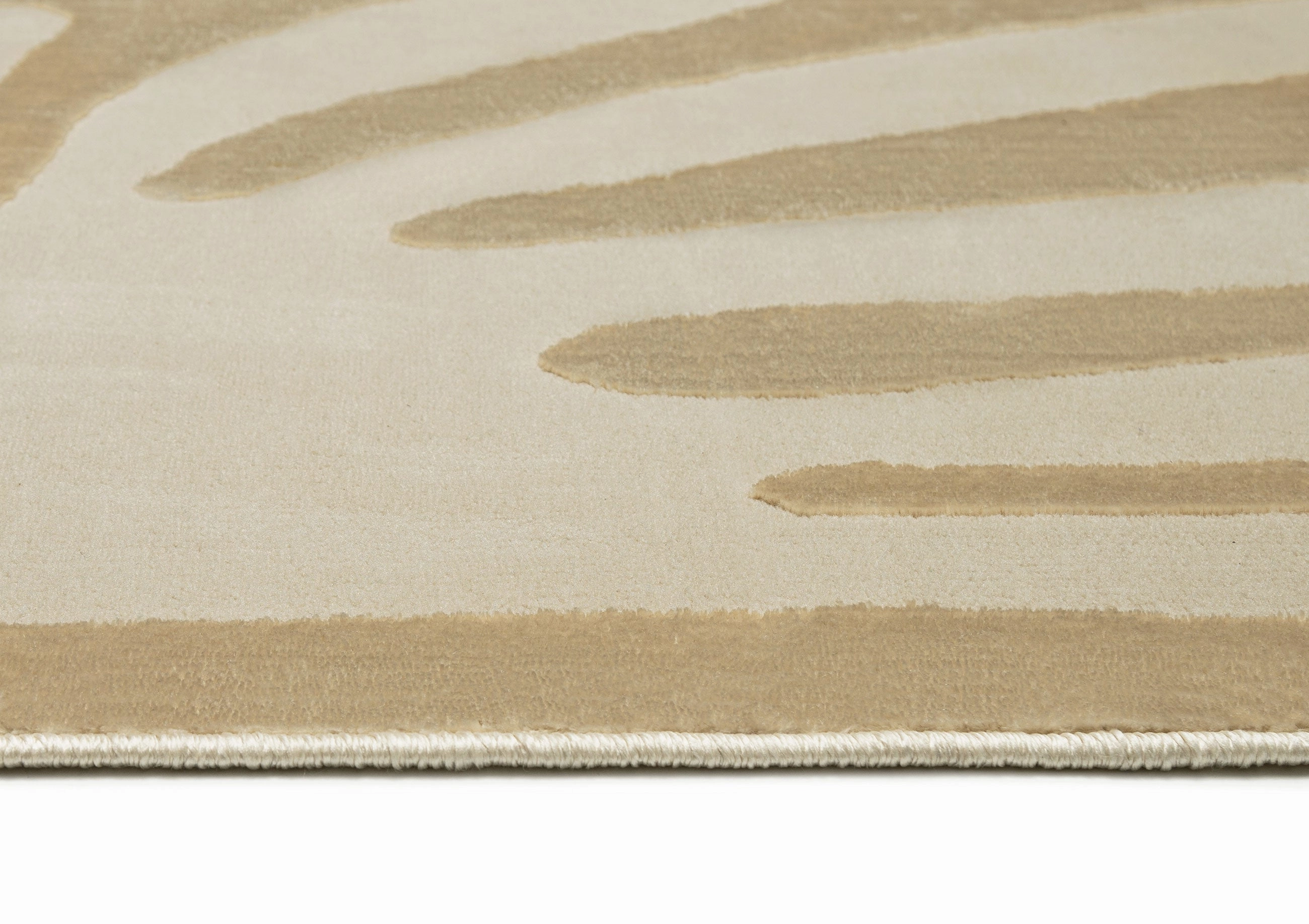 Tann Textured Abstract Neutral Washable Rug