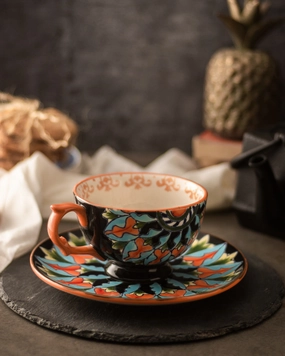 Tavira Teacup and Saucermodern kitchen decor ,kitchen dinner set ,dinnerware 