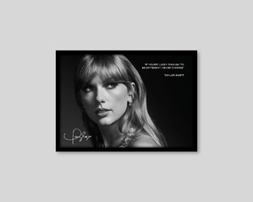 Taylor Swift Inspirational Quotemodern abstract painting decor
