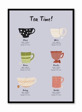 Tea Time, Posterpop culture themed posters