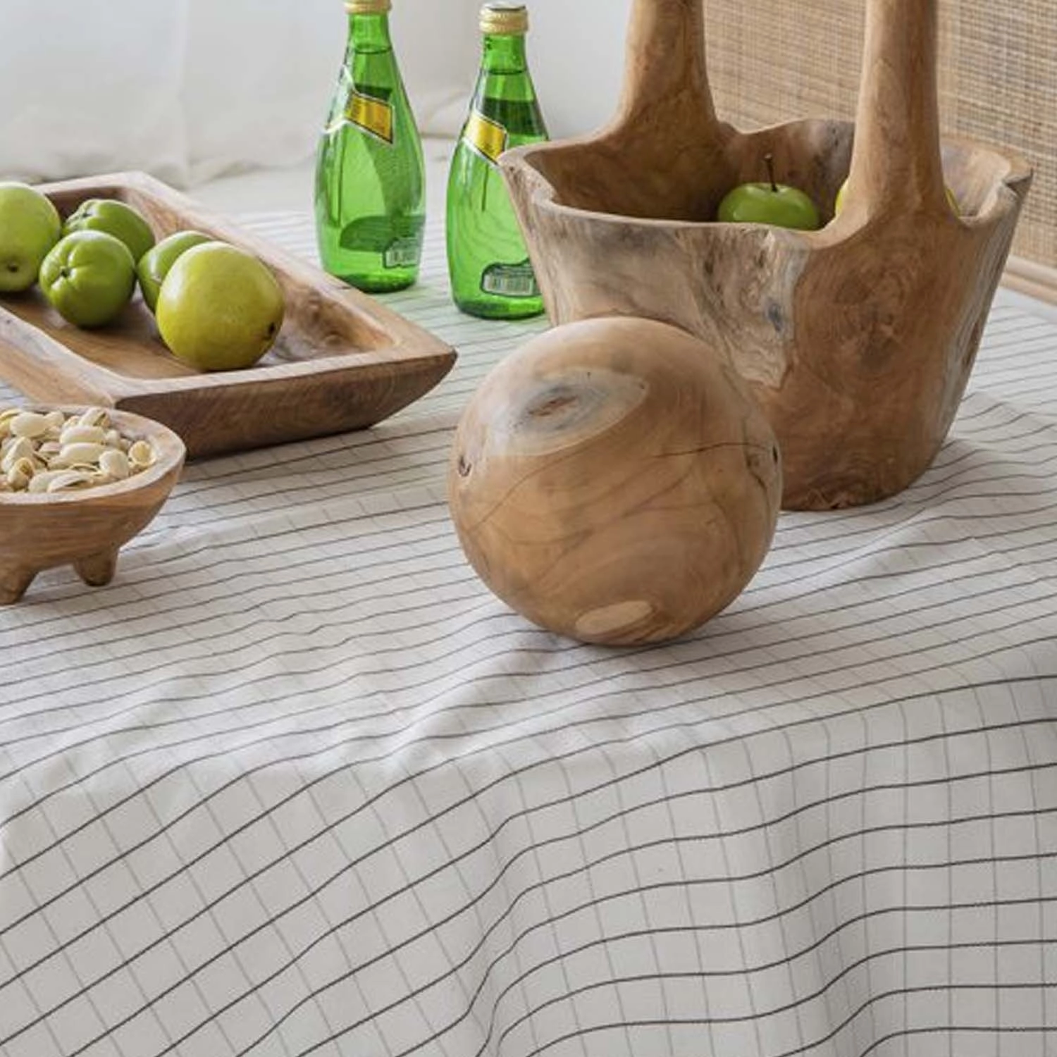 Teak Orb - 6"
