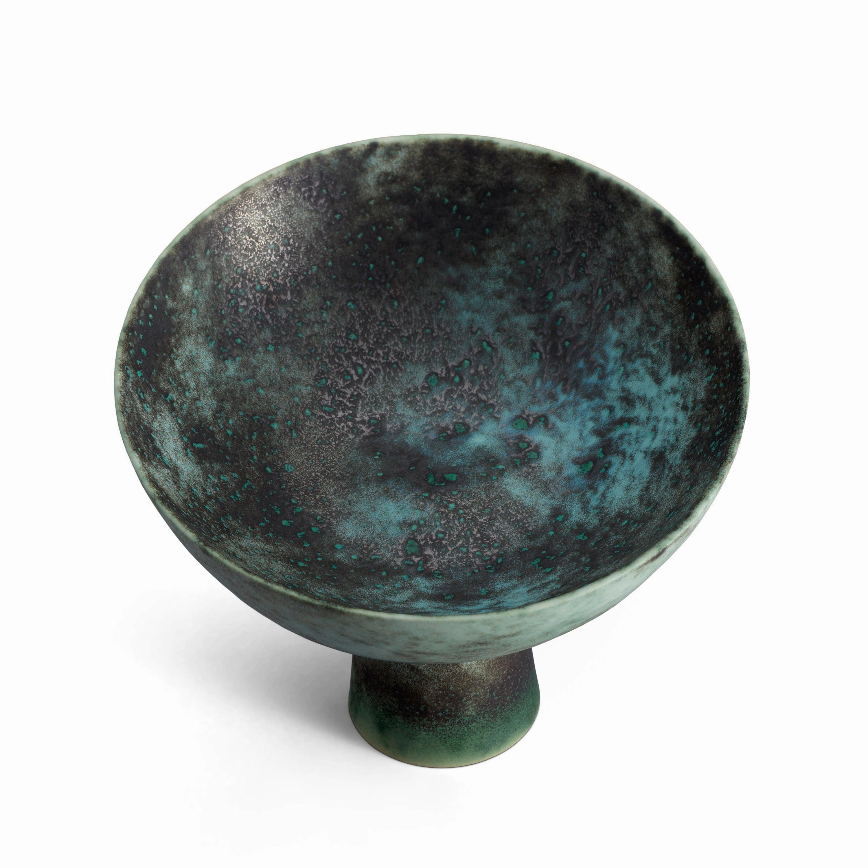 Terra Bowl on Stand - Medium - Bronze