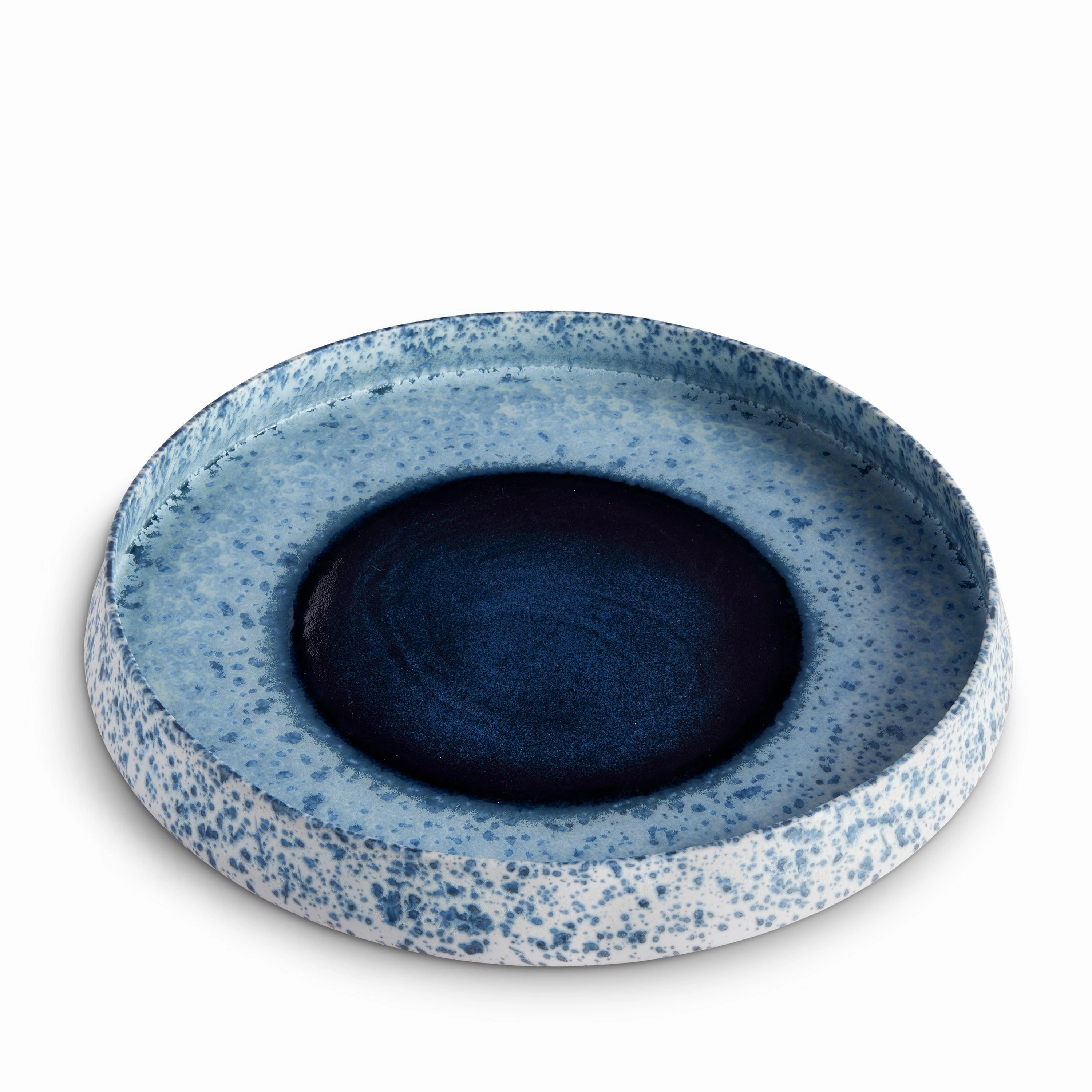 Terra Round Platter - Large - Indigo