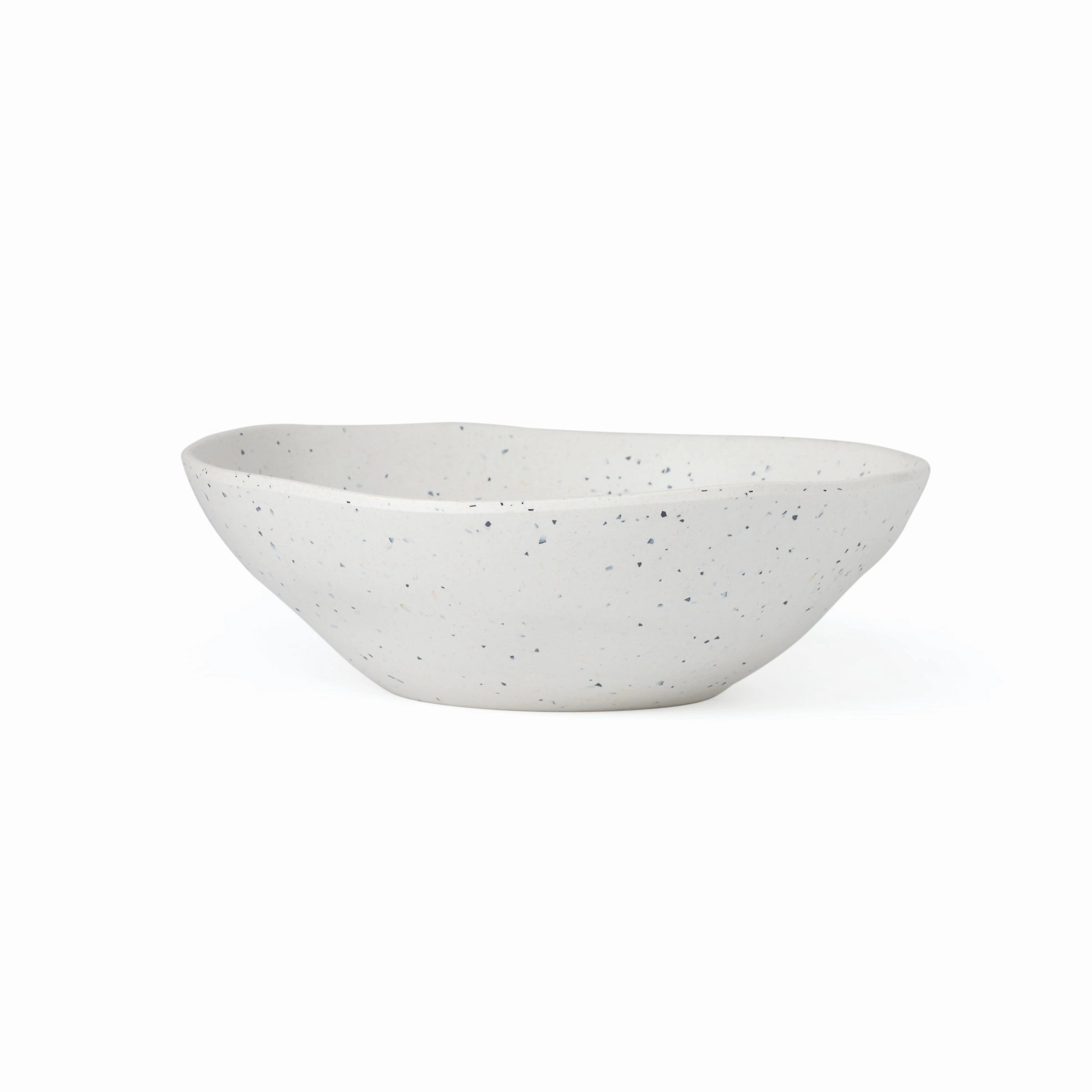 Terrazzo Melamine Cream 12-Piece Dinnerware Set
