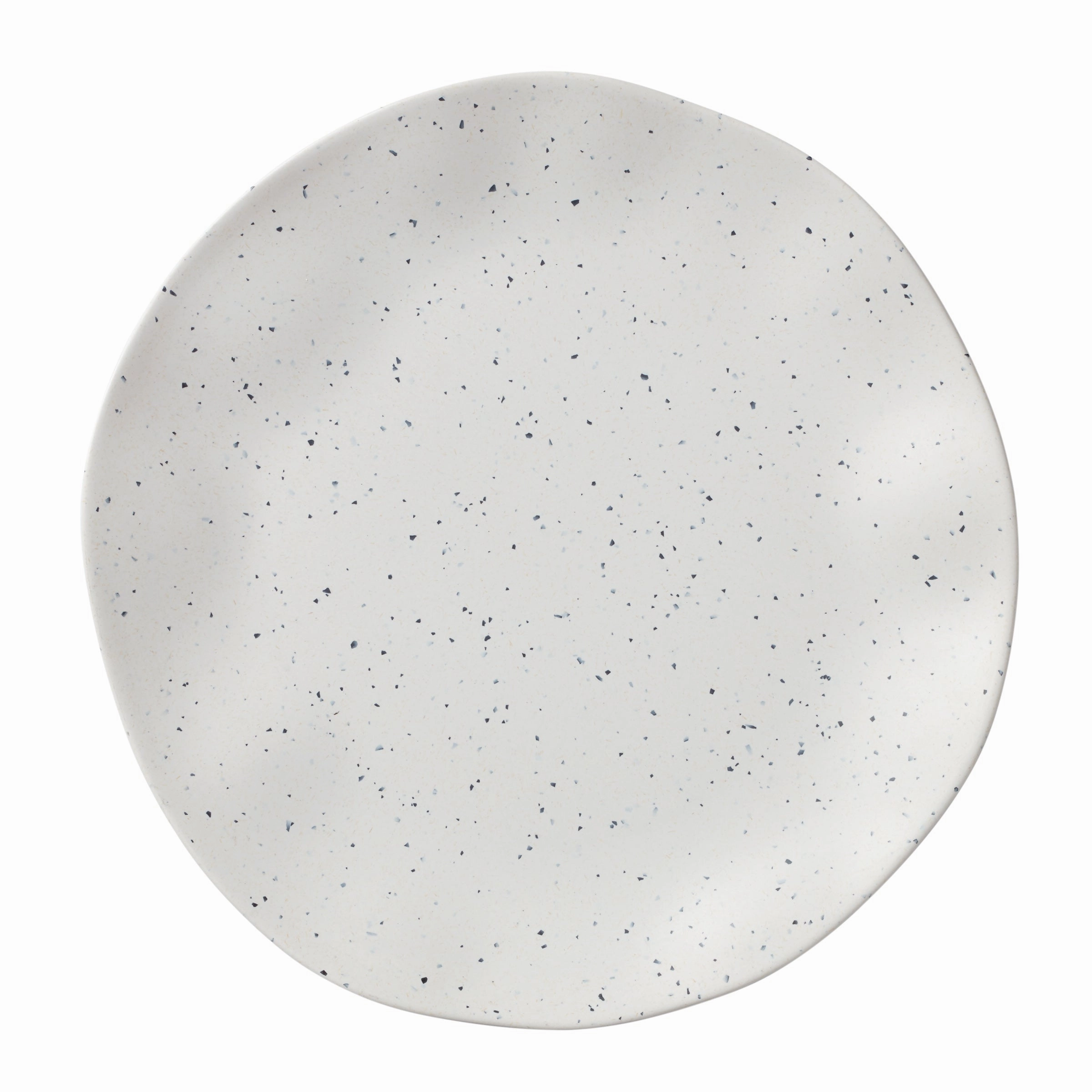 Terrazzo Melamine Cream 12-Piece Dinnerware Set