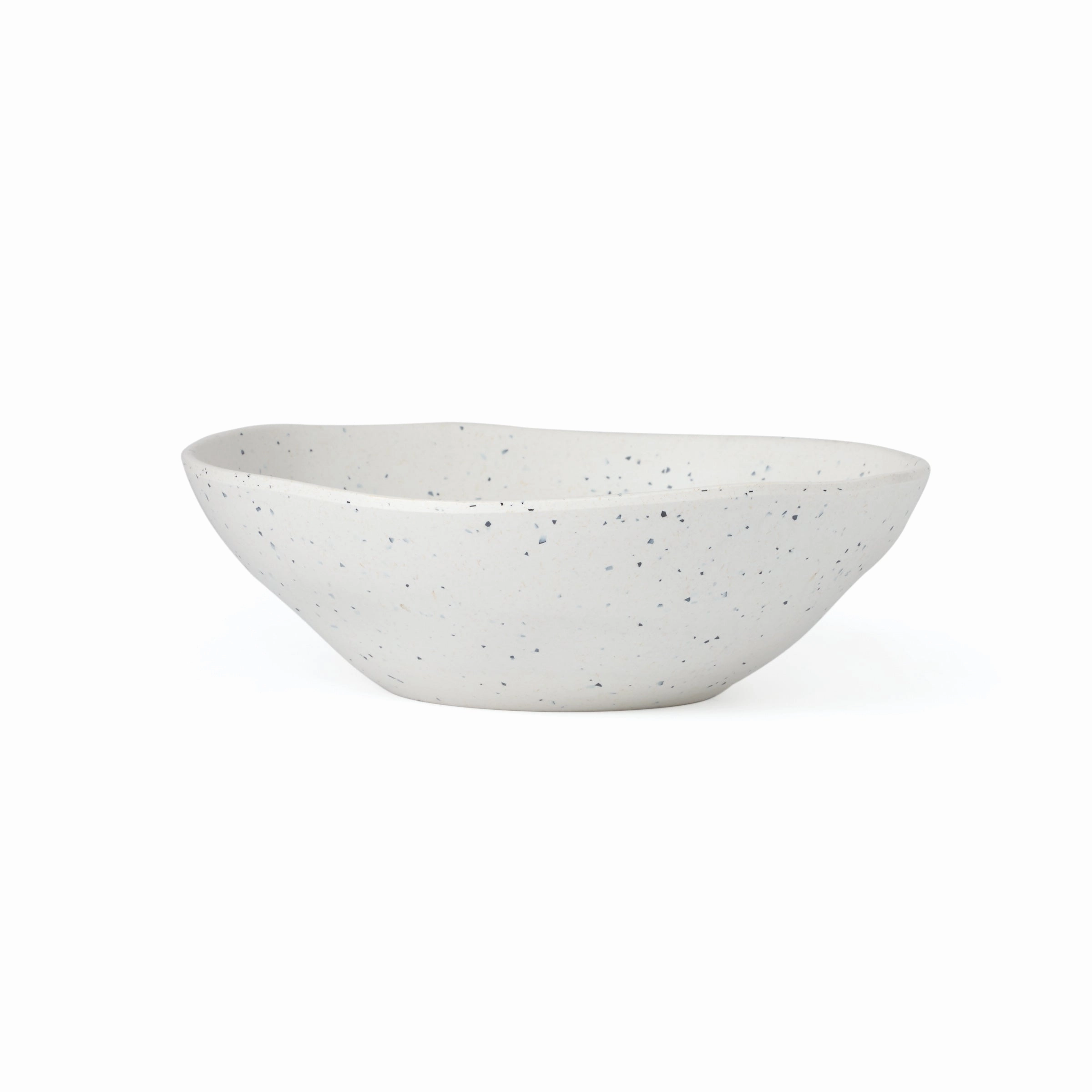Terrazzo Melamine Cream 12-Piece Dinnerware Set