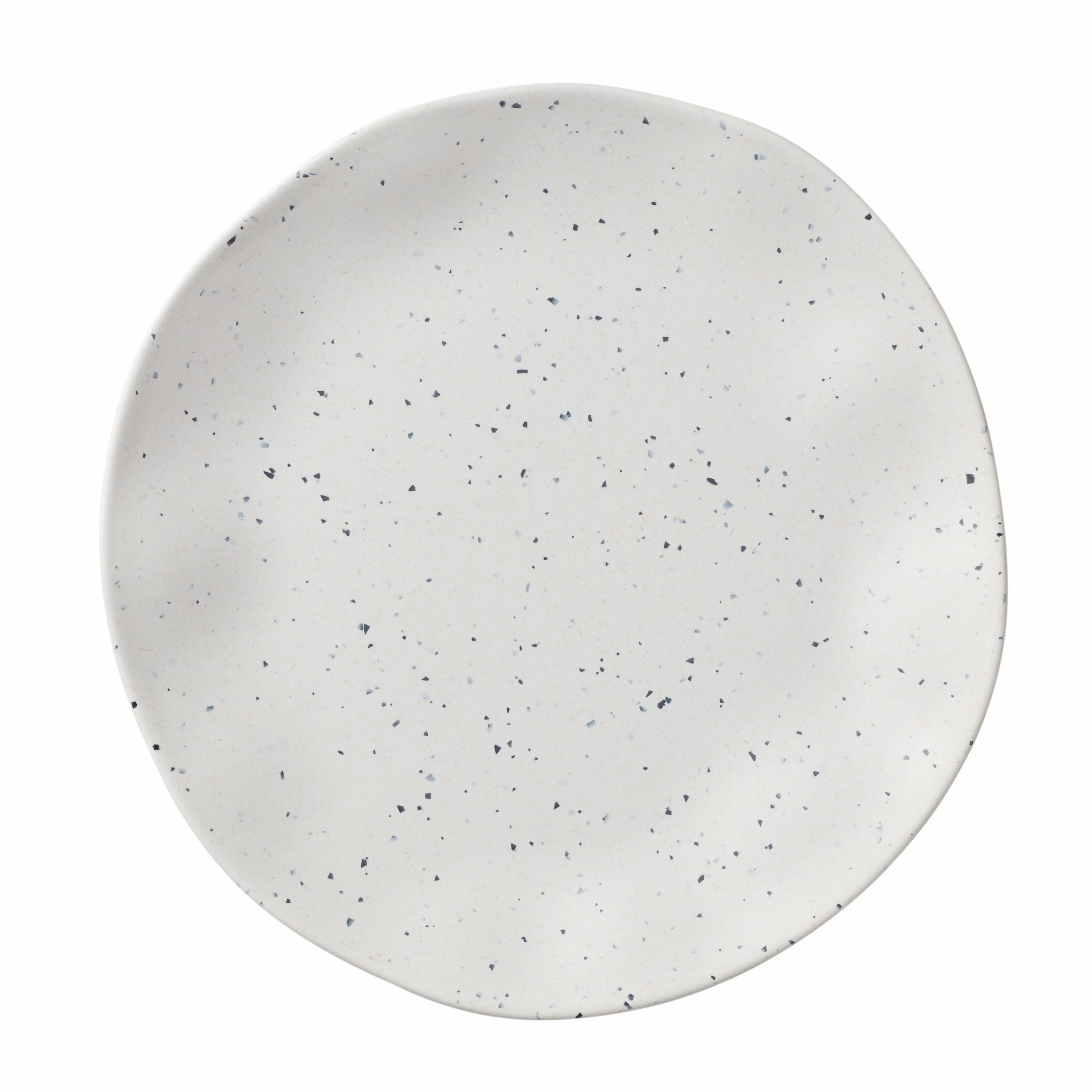 Terrazzo Melamine Cream 12-Piece Dinnerware Set