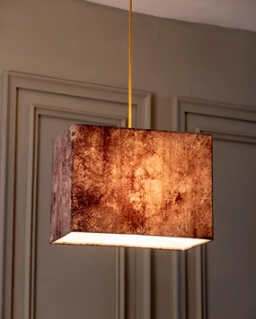 Textured Ash Rectangular Shade Pendant Lightmodern wall lamp,smart wall lamp