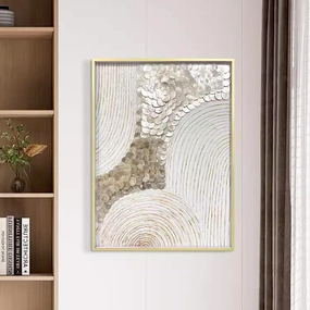 Textured Mother of Pearl Wall Artnordic style wall decor