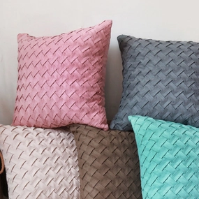 Textured Woven Throw Cushionhome decoration ,modern home decor 