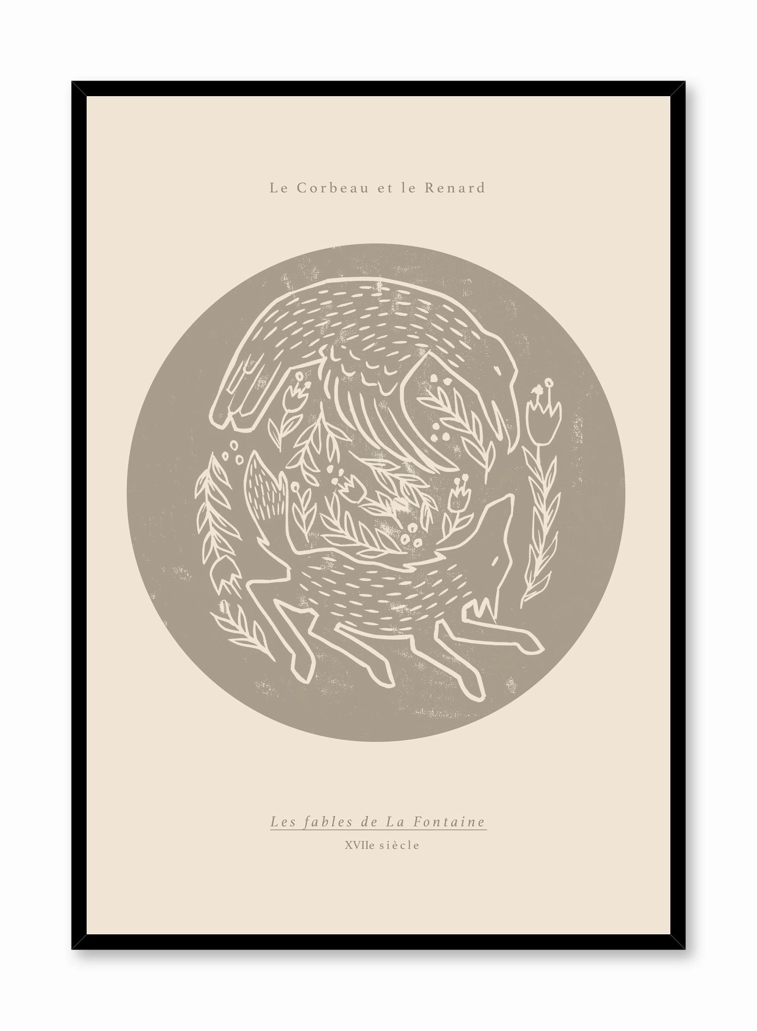 The Fox & the Crow, Posterpop culture themed posters