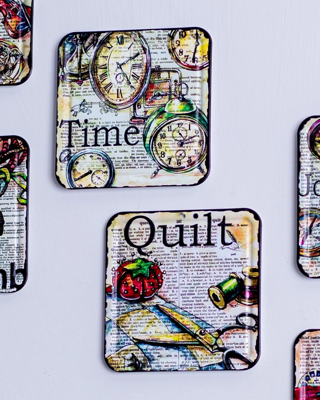 The Journey Metal Coasters - Set of 6