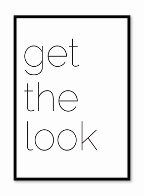 The Look, Posterpop culture themed posters