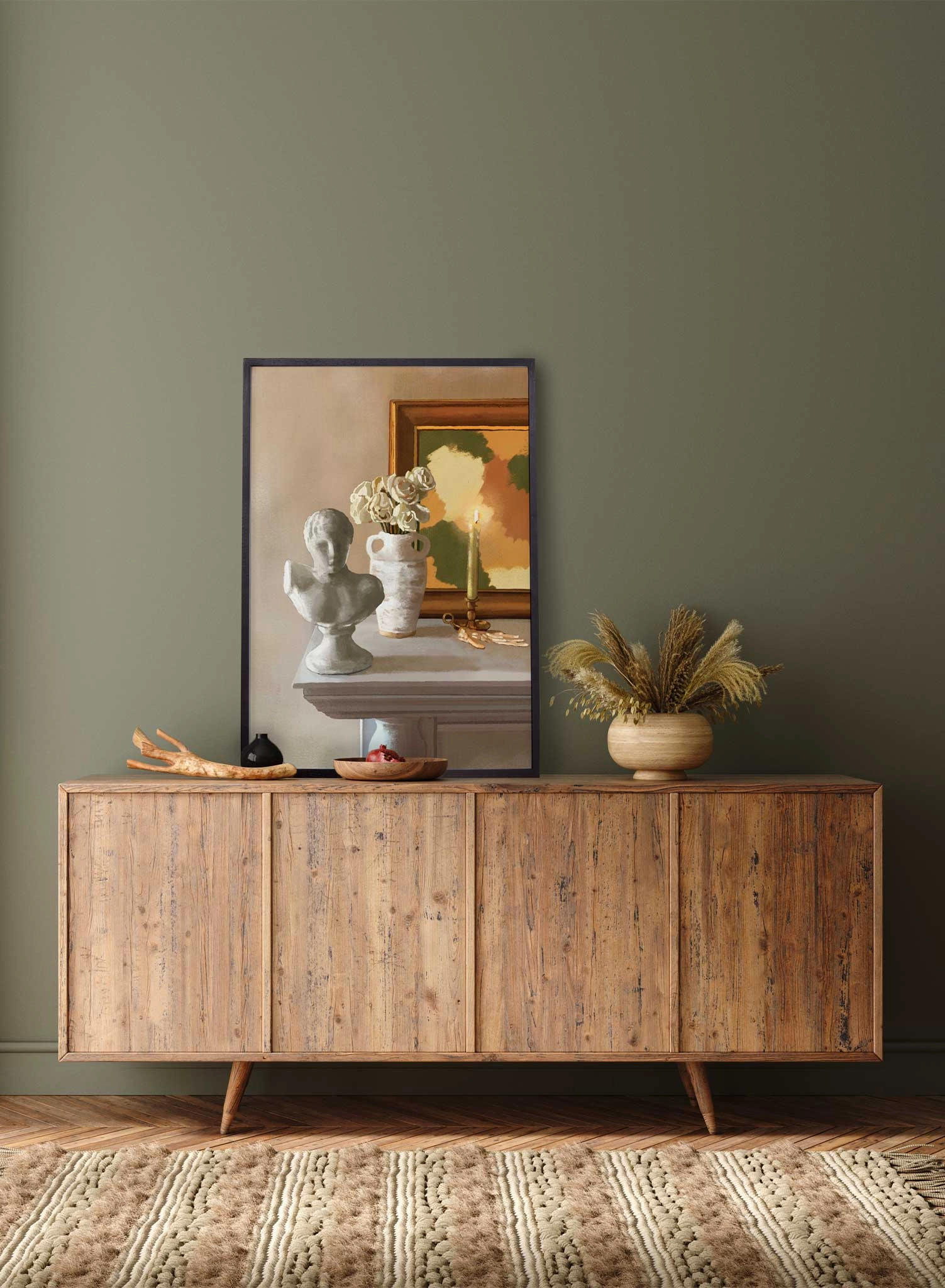 The Mantel, Poster