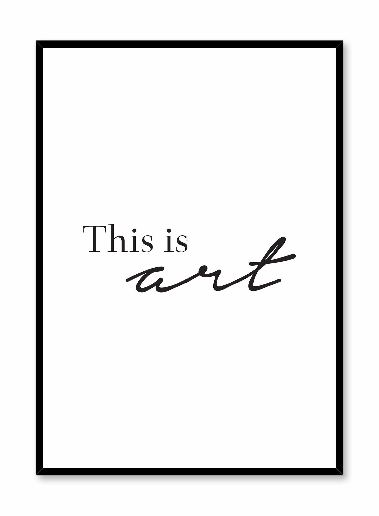 This Is Art, Posterpop culture themed posters