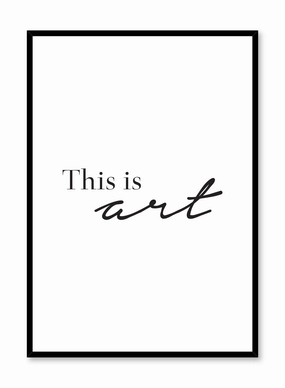 This Is Art, Posterpop culture themed posters