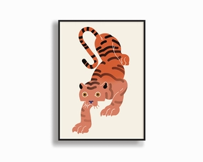 Tigermodern abstract painting decor