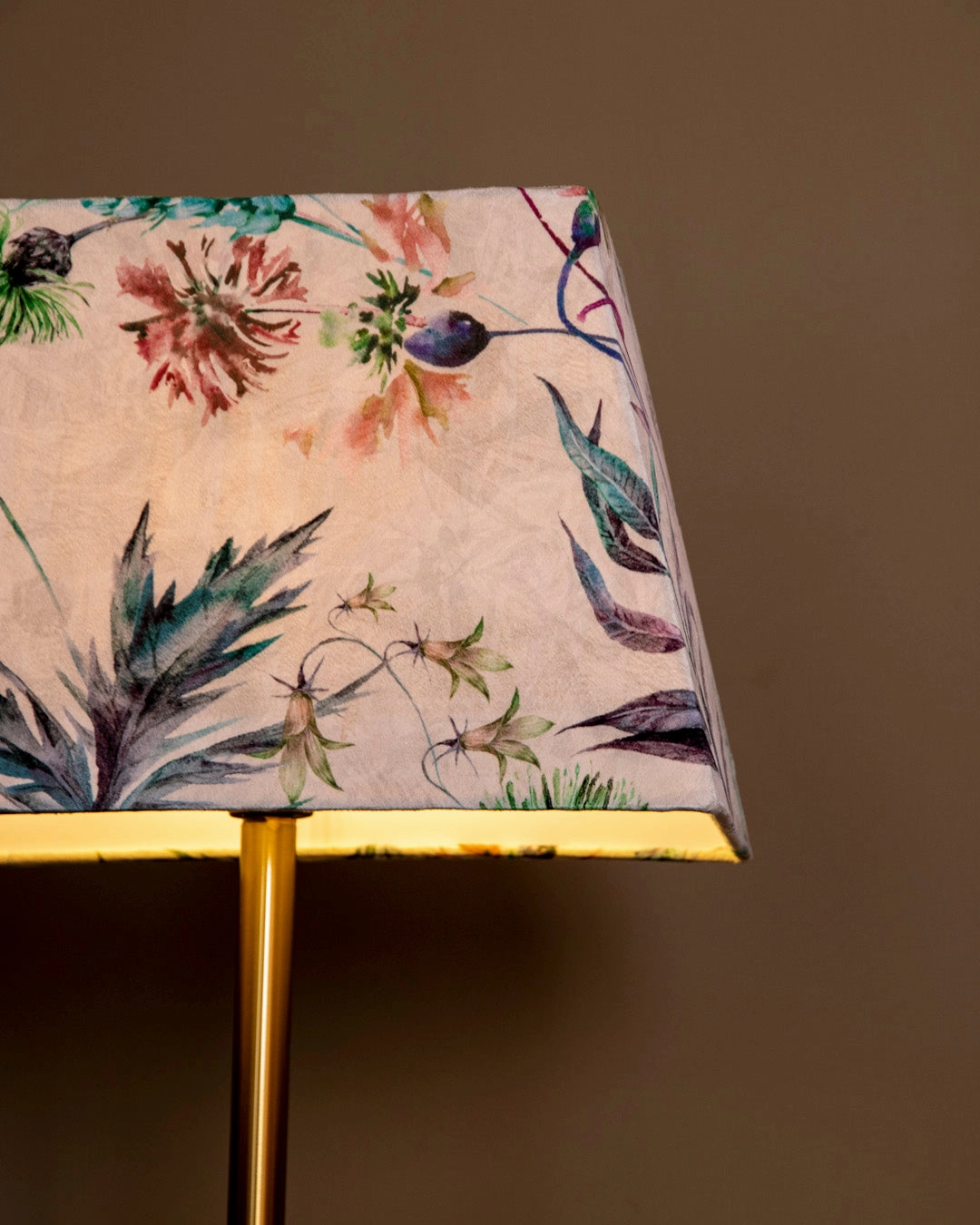 Timeless Floral Round Lamp Shade