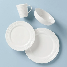 Tin Can Alley Four Degree 4-Piece Place Settingmodern kitchen decor ,kitchen dinner set ,dinnerware 