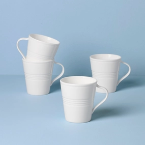 Tin Can Alley Mugs - Set of 4modern kitchen decor ,kitchen dinner set ,dinnerware 