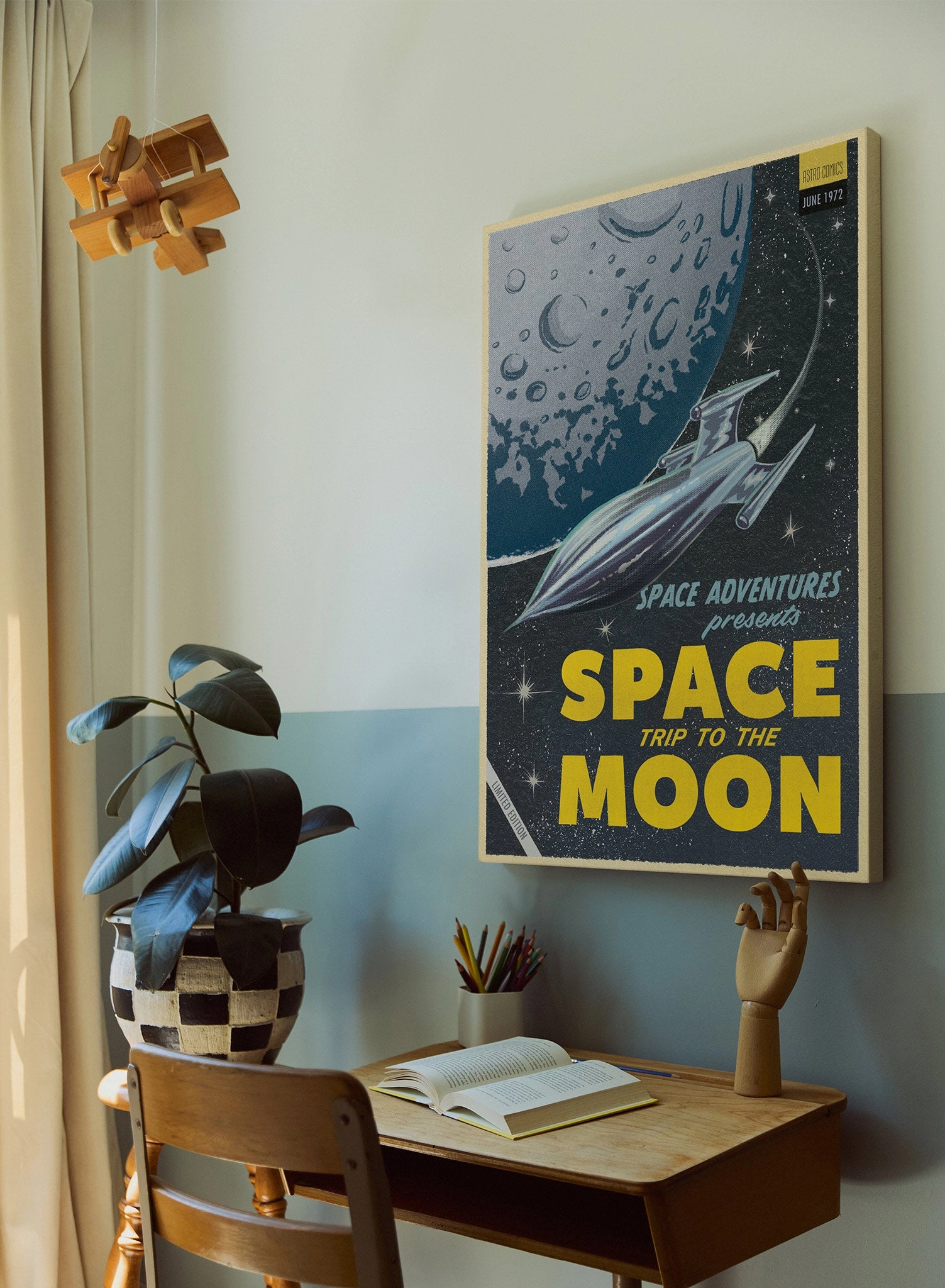 To the Moon, Poster