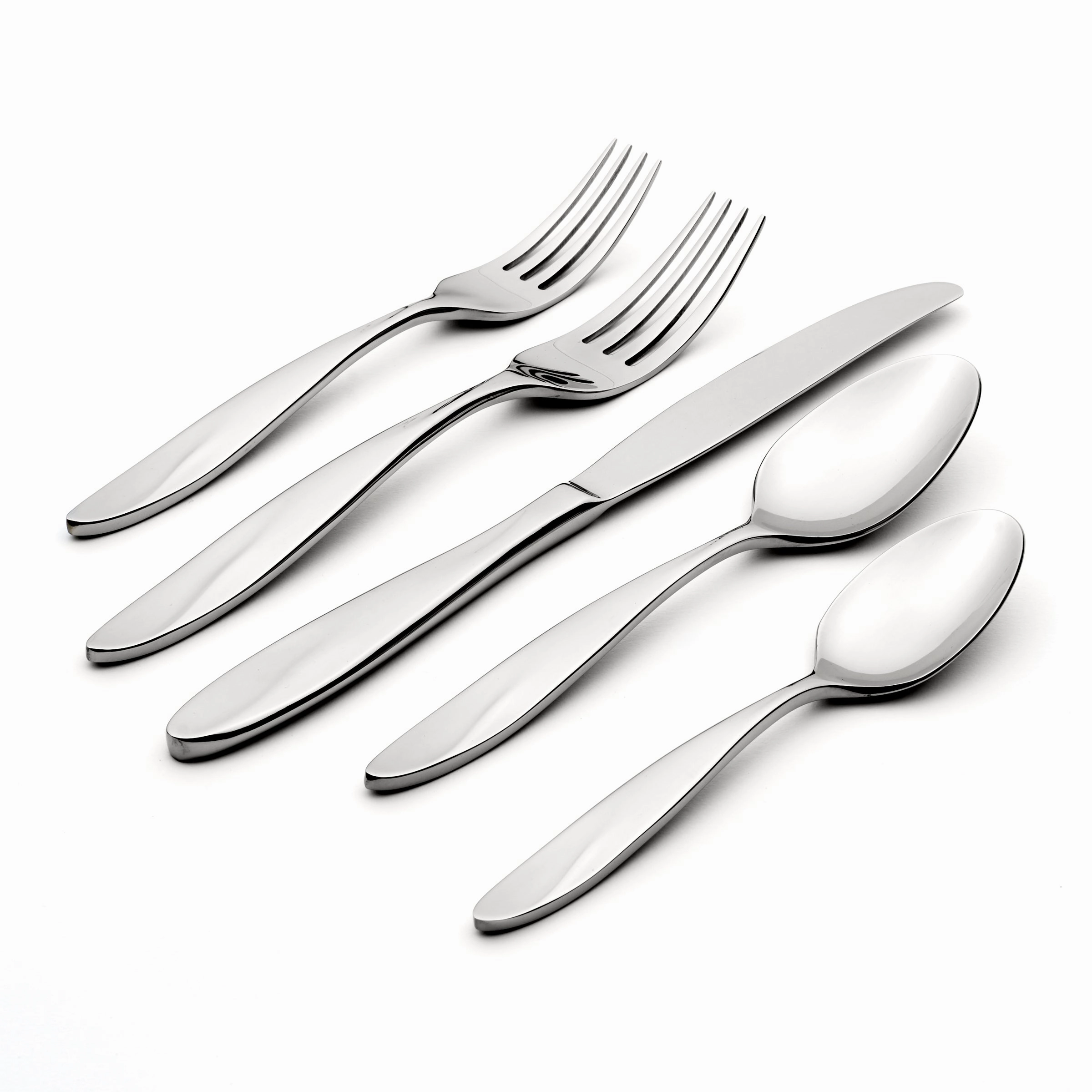 Tonya 50 Piece Flatware Seteco-friendly bamboo fiber tableware set 