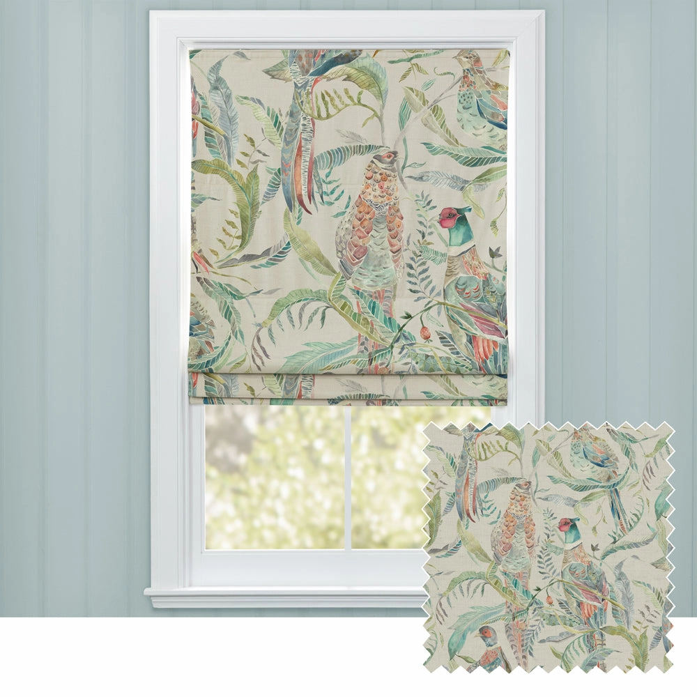 Torrington Printed Cotton Made to Measure Roman Blinds Pomegranatehome decor ,wall decor 
