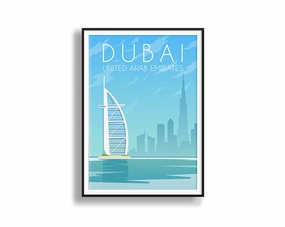 Travel Series - Dubainordic style wall decor