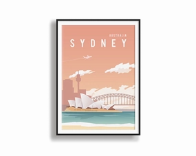 Travel Series - Sydney Harbour Bridgenordic style wall decor