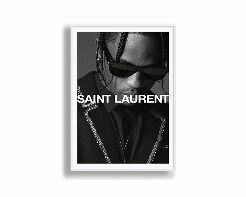 Travis Scott Saint Laurent