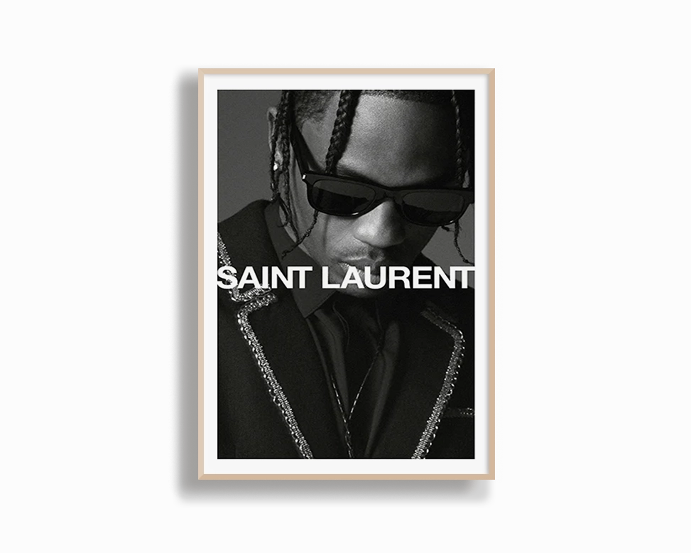 Travis Scott Saint Laurent