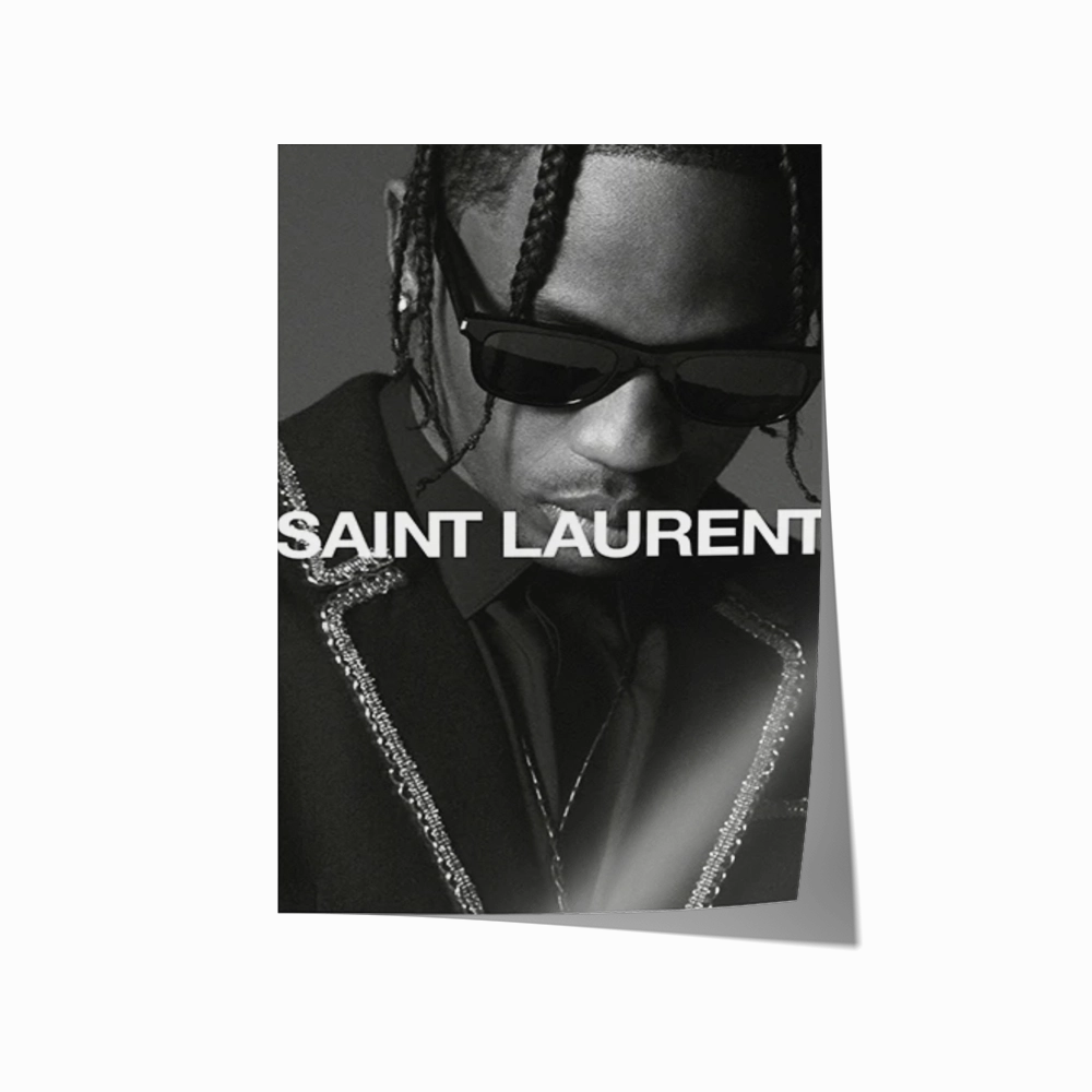 Travis Scott Saint Laurent