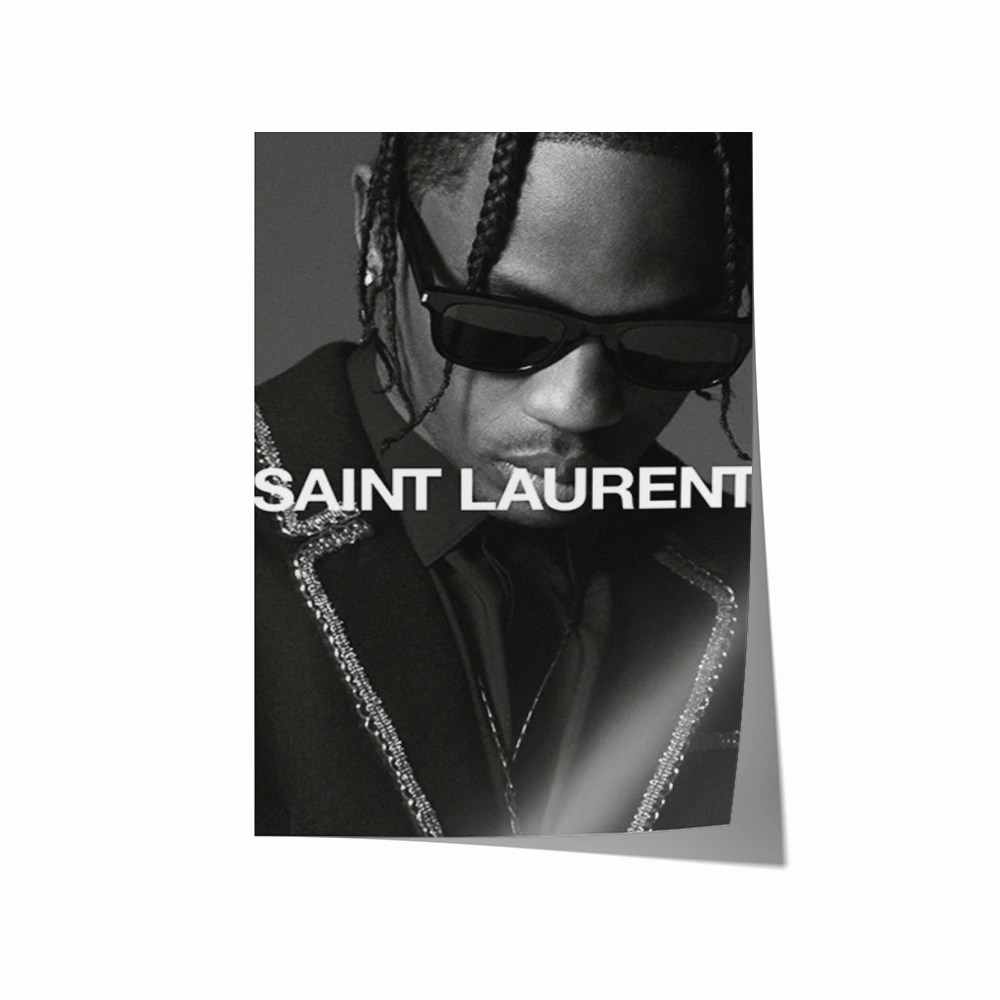 Travis Scott Saint Laurent