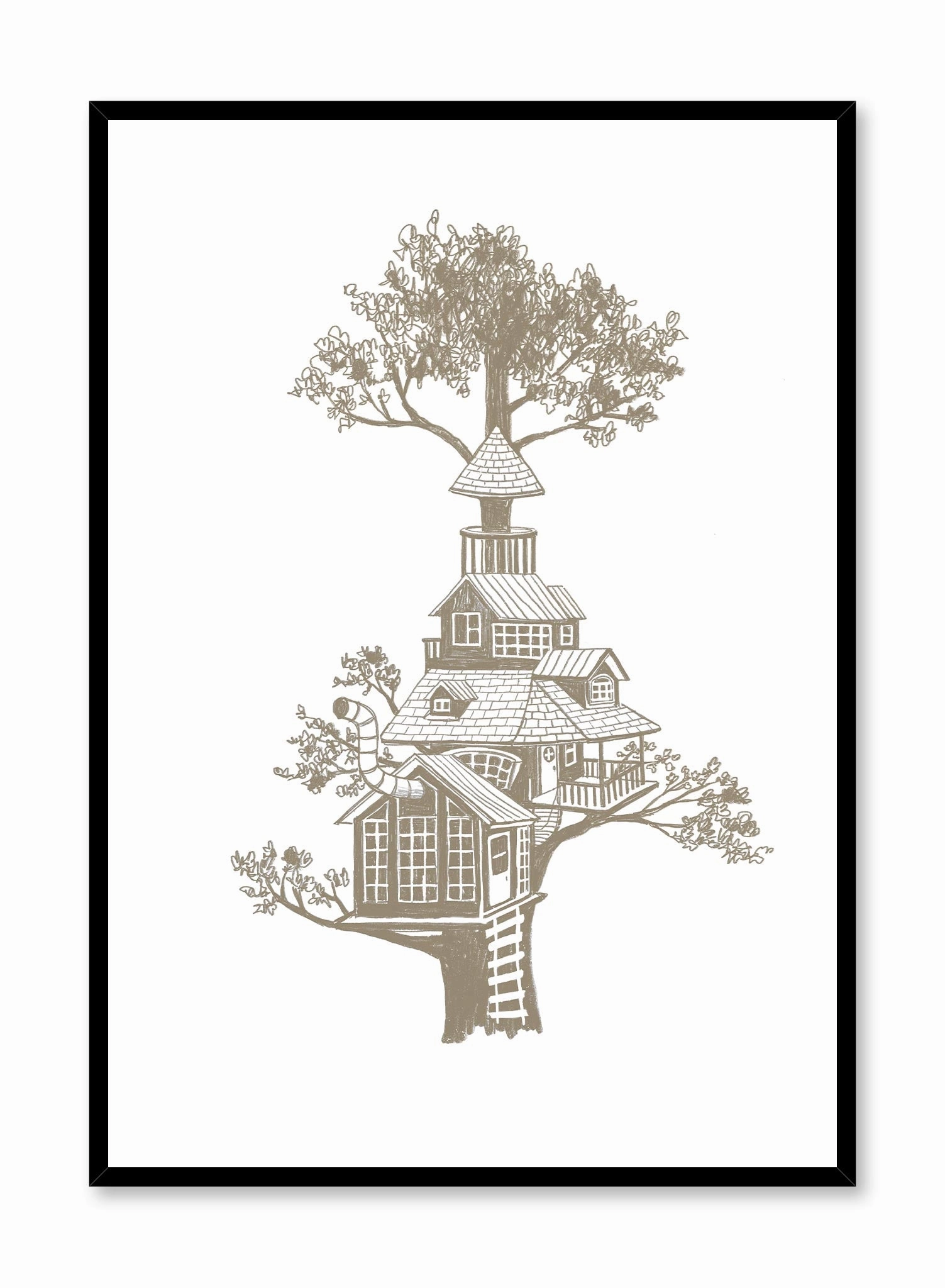 Tree House, Posterpop culture themed posters