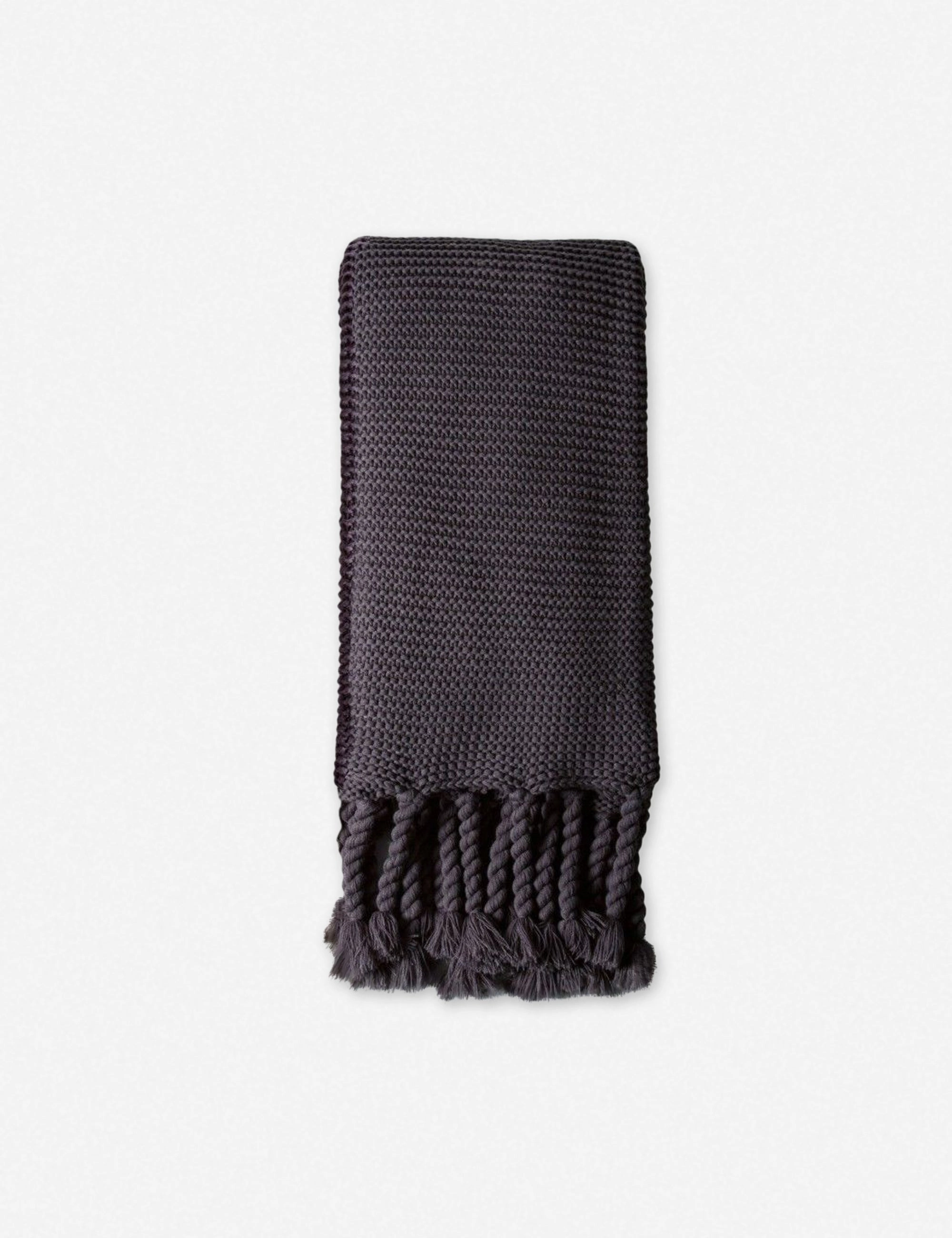 Trestles Chunky Knit Throw by Pom Pom at Home