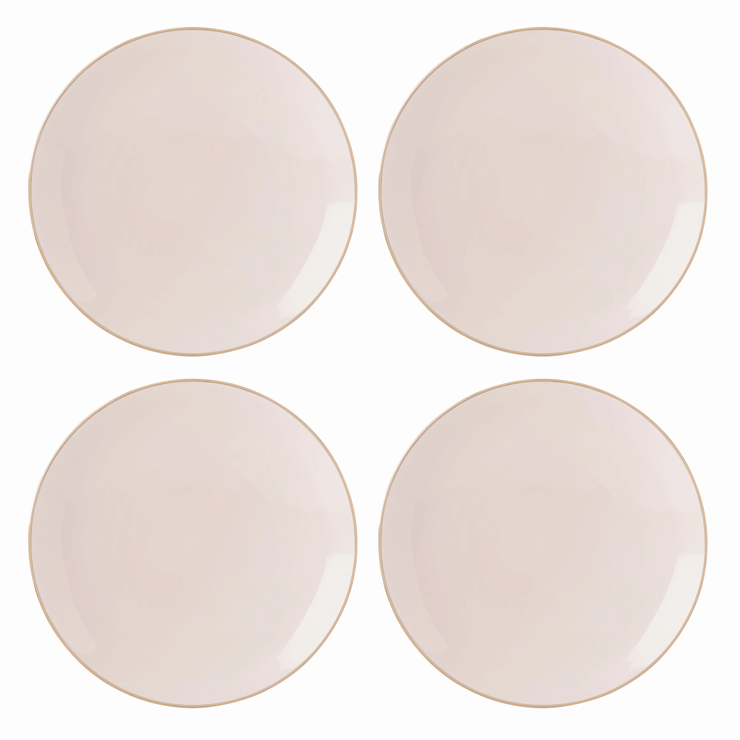 Trianna Coupe Dinner Plates - Set of 4valentine's day decorations ,valentine's centerpiece 