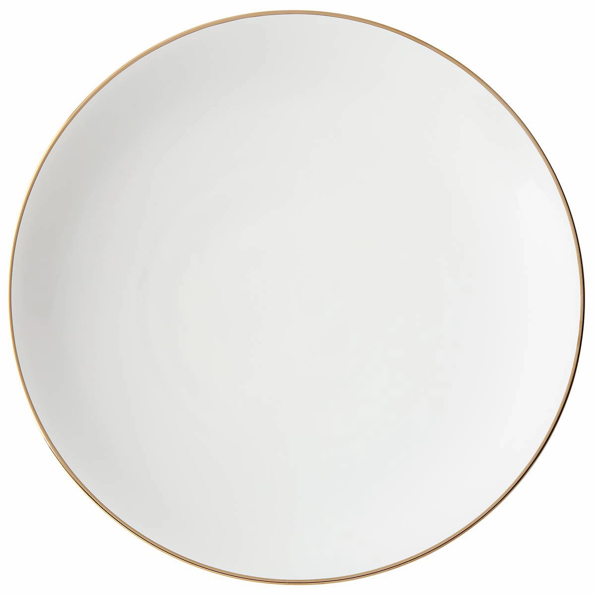 Trianna White Dinner Plate