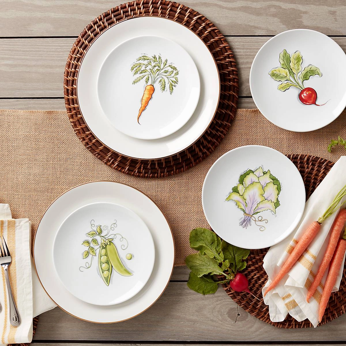 Trianna White Dinner Plate