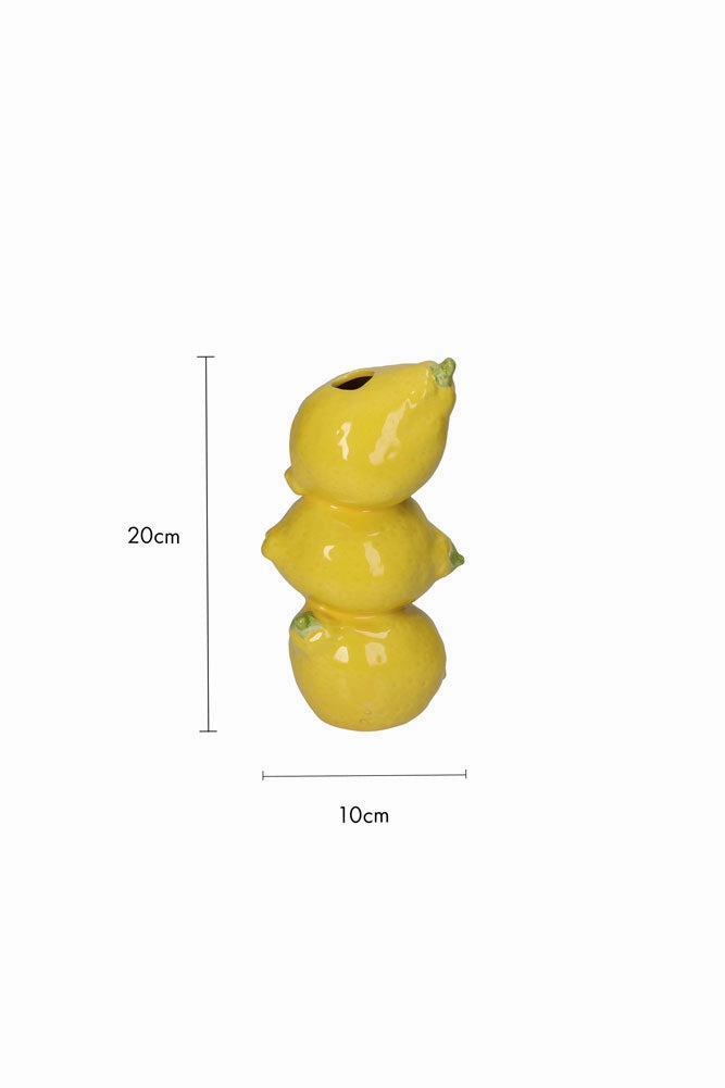 Trio Of Lemons Vase
