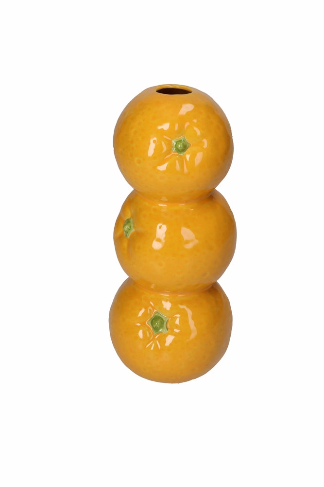 Trio Of Oranges Vase