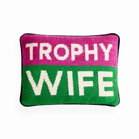 Trophy Wife Needlepoint Pillowbedding sets ,throw blankets 