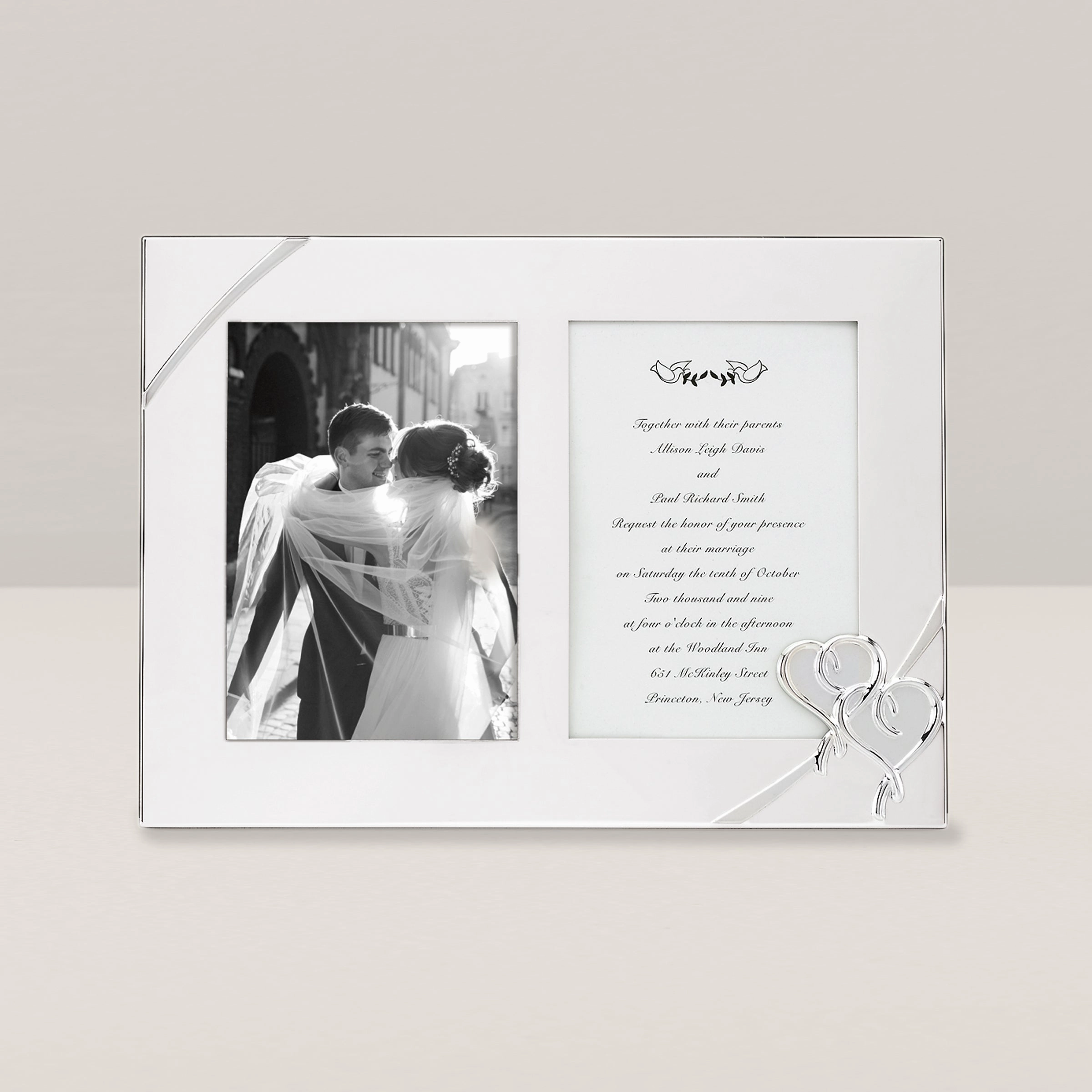 True Love Double Invitation Framevalentine's day decorations ,valentine's centerpiece 